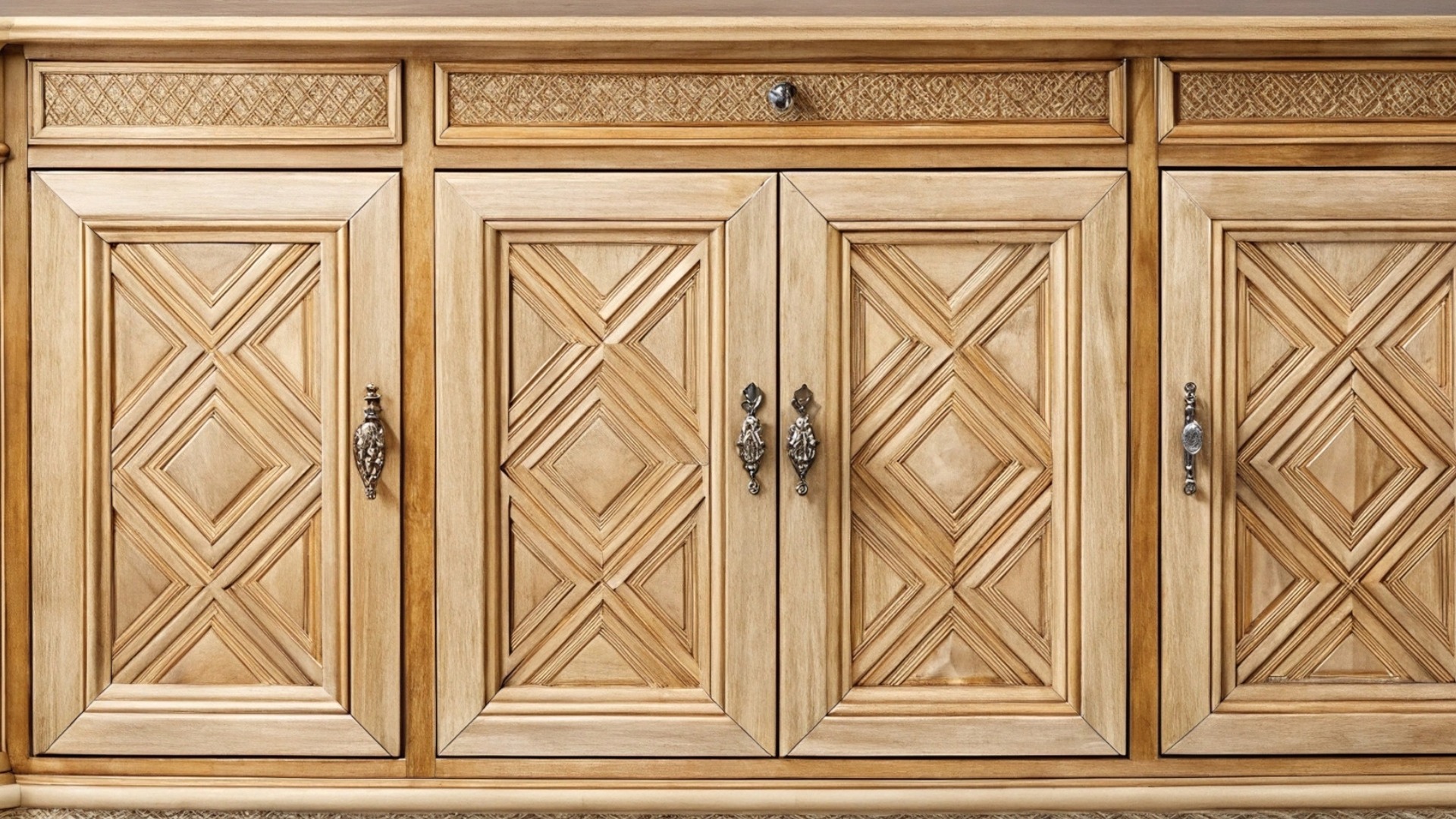 rustic kitchen carved cabinets